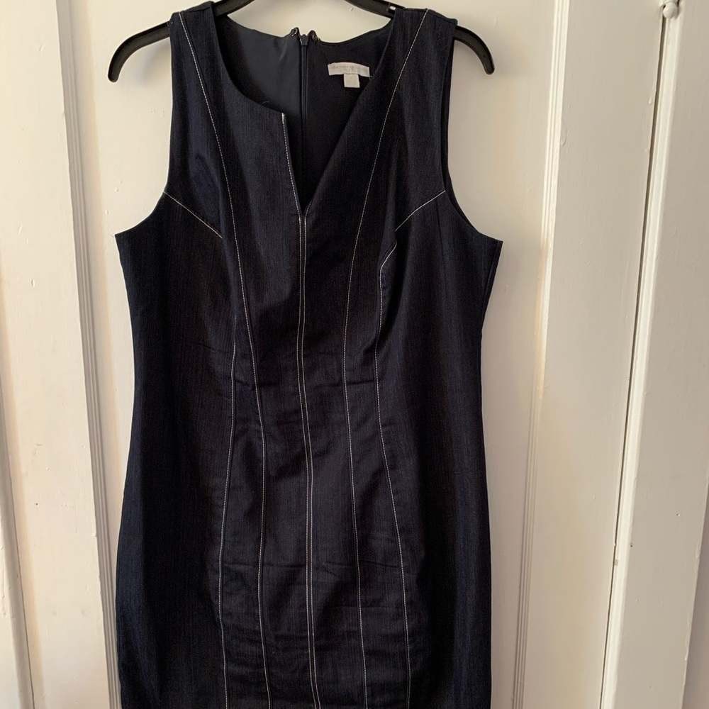 New York & Company denim dress.